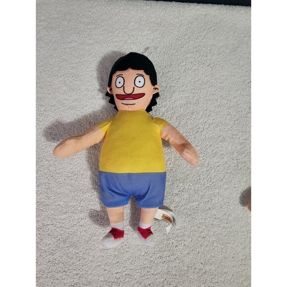 Bob Burger Gene Belcher and Louise Belcher Plush - Picture 3 of 4